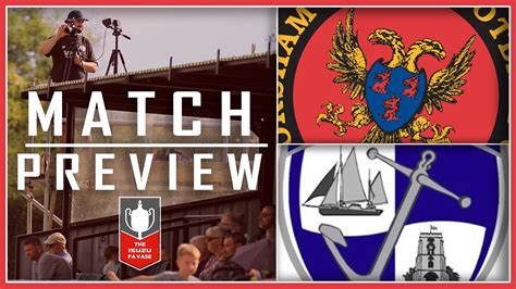 MATCH PREVIEW Corsham Town FC V Brixham AFC FA Vase 5th Round