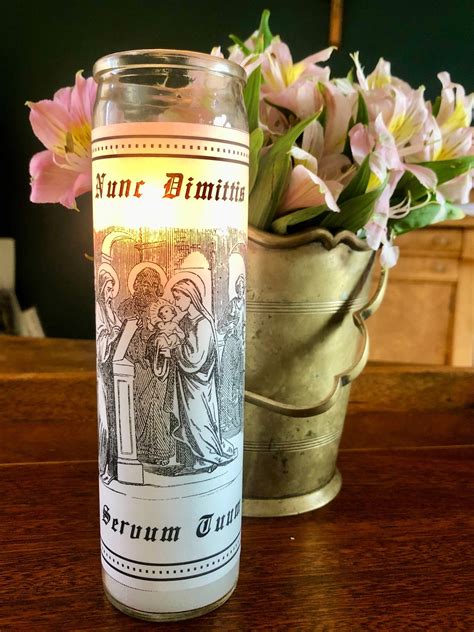 Candlemas Candle Wrap Catholic Printable Etsy