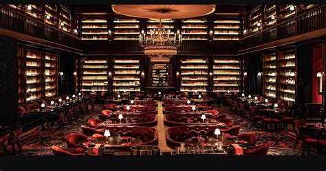 NoMad Library Restaurant Is a Library-Themed Eatery in Sin City