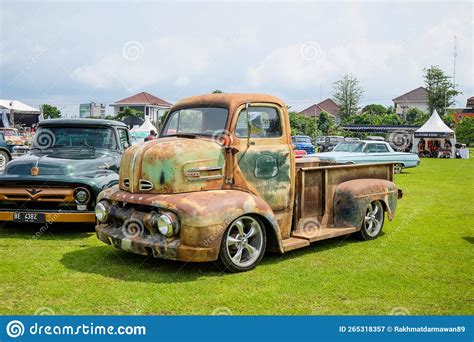 Patina Ford F 6 Truck Editorial Photography Image Of Blue 265318357