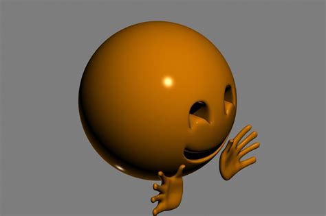 Emoji Hugging Face D Model Cgtrader