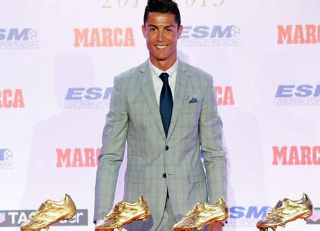 Cuarta Bota De Oro Para Cristiano Ronaldo Video