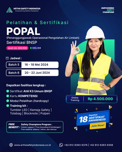 Pengawas Operasional Pengolahan Air Limbah Popal Online