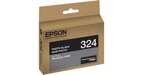 Epson T Photo Black Ultrachrome Hg Ink Cartridge T B H