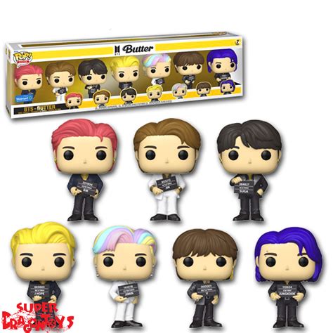 Bts Butter [seven Figure Pack] Funko Pop [special Edition