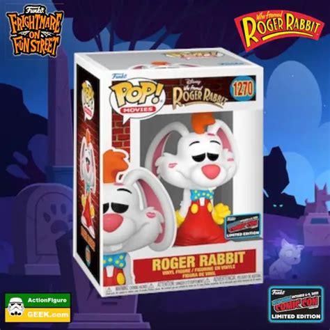 NEW Who Framed Roger Rabbit NYCC Exclusive Funko Pop