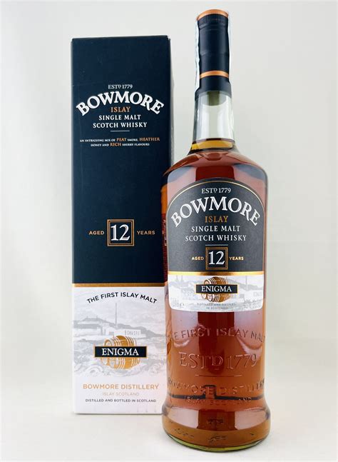 Bowmore Enigma Year Old Absolutely Nuts Spirits Ohg