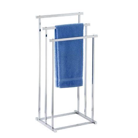 Wenko Porte Serviette Salle De Bain Sur Pied Quadro Barres Porte