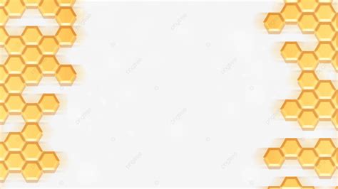 Honey Border Yellow Honeycomb, Honey, Yellow, Frame PNG Transparent ...
