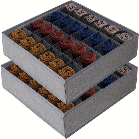 Organizador Dobr Vel Compartimentos Para Roupas Ntimas Meias Cuecas Calcinhas Lingerie