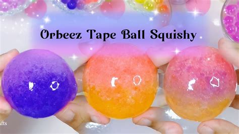 Diy Orbeez Tape Ball Squishy With Nano Tape Membuat Squishy Bola