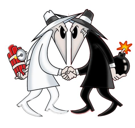 Spy Vs Spy Art Retro Cartoon