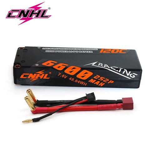 Pcs Cnhl Lipo S V Battery Mah C Racing Series Hardcase Car