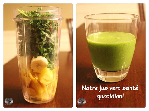 Jus Vert Santé Ananas Mangue Kale Banane Supercardio