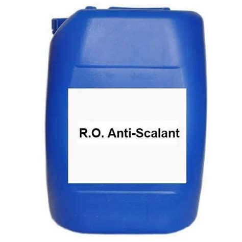 Ro Antiscalant Chemical Packaging Type Can Packaging Size Liter