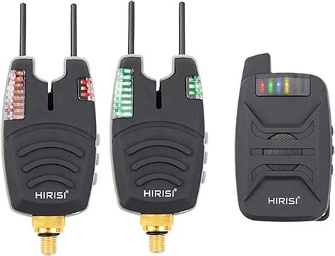 Hirisi Tackle Carp Fishing Waterproof Wireless Bite Alarm With Hook