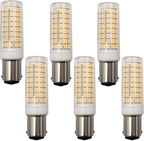 Amazon Lamsky BA15D Led Bulbs 6W Dimmable 120V B15 Double Contact