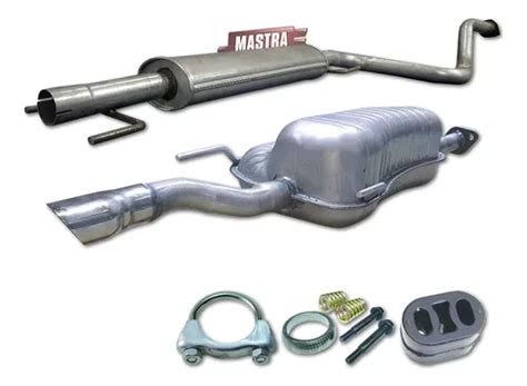 Kit Escape Abafador Traseiro Vectra Sedan 2 0 8v 2007 2008 Frete grátis