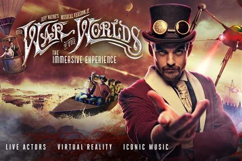 Jeff Waynes The War Of The Worlds The Immersive Experience Ticket