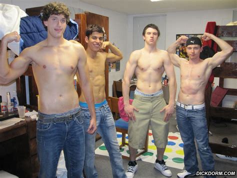 Horny College Dudes Cant Find Chicks So They Fuck And Suck Each Other Off In The Porn Pictures