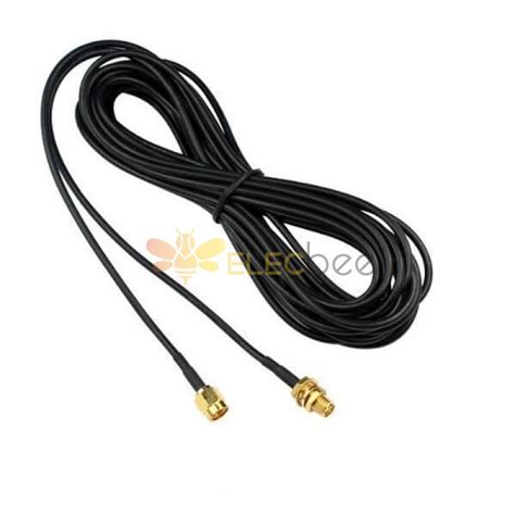 SMA Antenna Cable 5M With RP SMA Female To Male Extension Cable 0 5m