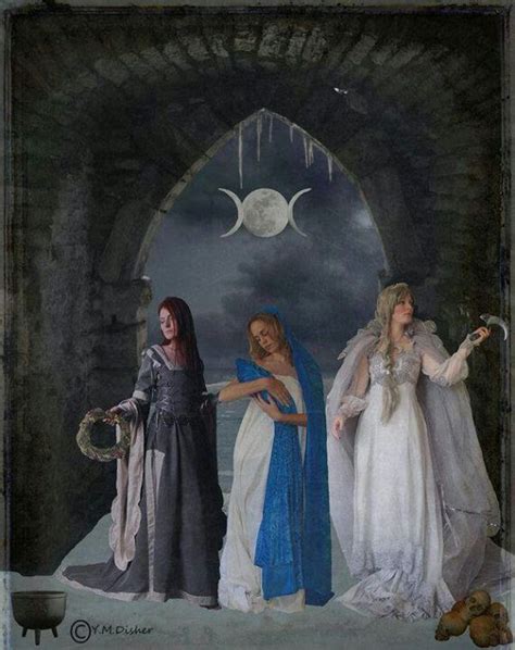 Maiden Mother And Crone Triple Goddess Maiden Mother Crone Pagan Art