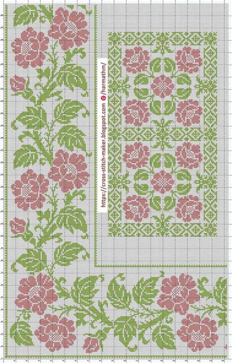 Pin By Estrella On Cruz Floral Cross Stitch Cross Stitch Patterns