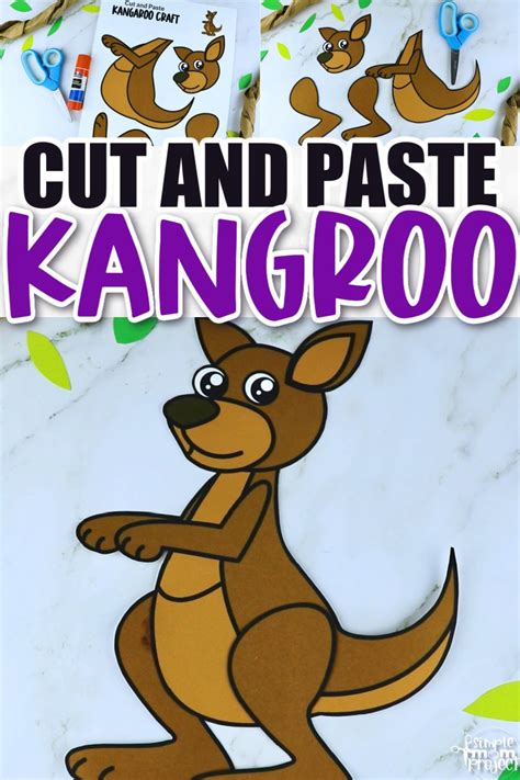 Printable Kangaroo Craft Template – Simple Mom Project