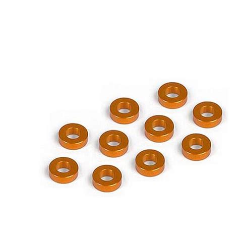 Xray Aluminum Shim 3x6x3 0mm Orange 10 XRA303125 O