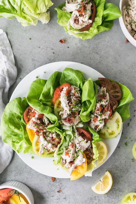 Lettuce Salad With Chicken