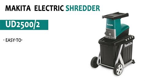 Makita Ud Electric Shredder W Mm V W Blue Large