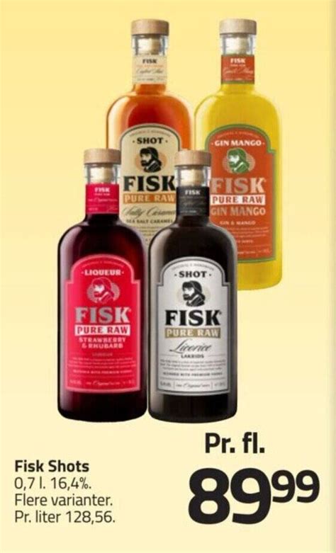 Fisk Shots Tilbud Hos Fleggaard