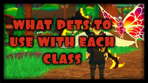 What Pet To Use For Each Class In World Zero On Roblox Youtube