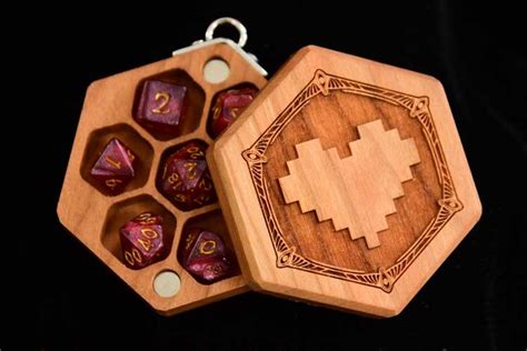 Mini Hex Chest Pixel Heart Edition Elderwood Academy