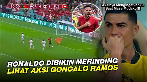 Ronaldo Sampe Merinding Reaksi Ronaldo Saat Lihat Aksi Goncalo Ramos