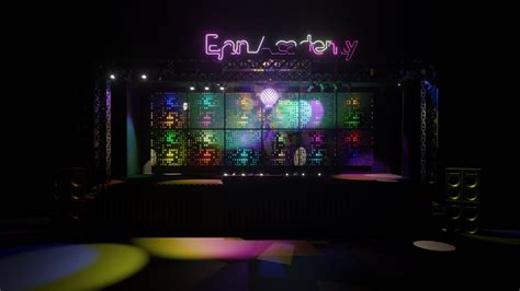 Stage Lighting Simulation With Blender Youtube