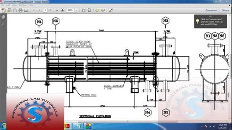 How To Know The Capacity Of Heat Exchanger With Detail Drawing Tutorial