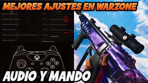 La Mejor Configuracion Para Consolas En Warzone Mando Y Audio Ps4 Ps5 Xbox Youtube