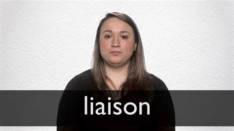 How To Pronounce LIAISON In British English YouTube