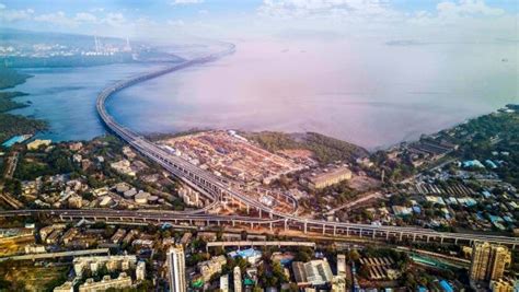 Amazing Images Of Mumbai Trans Harbour Link The Longest Sea Bridge