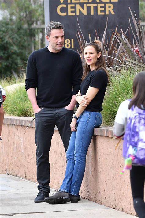 jennifer garner and ben affleck take their son to a birthday party in ...