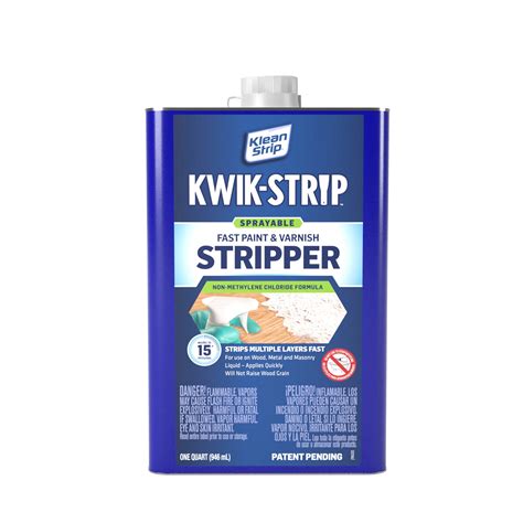 Klean Strip Kwik Strip Sprayable Stripper Remover Quart Walmart