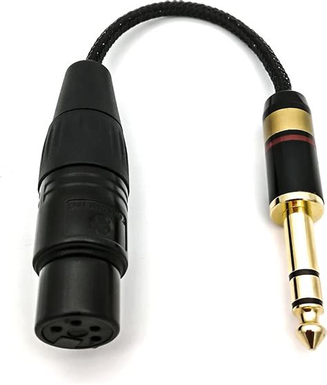 NewFantasia 6 35mm 1 4 Male To 4 Pin XLR Female Balanced Headphone TRS