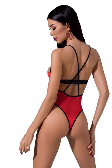 Body Femmina Rot Schwarz Jetzt Bei Andalous Dessous Andalous Dessous