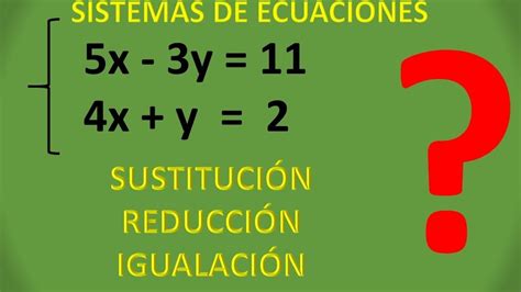 Técnicas Efectivas Igualación Y Sustitución Para Resolver Ecuaciones