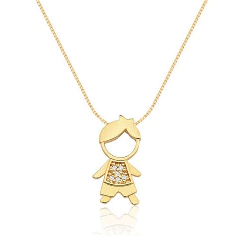 Pingente Menino Ouro Amarelo E Diamantes Mama Pingentes Pendants