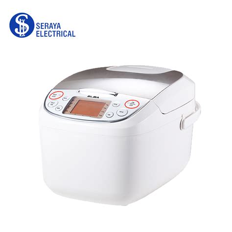 ELBA Microcomputer Rice Cooker ERC B1886 WH