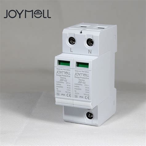 Jsp 02 AC Surge Protector T2 Class SPD Surge Protection 40ka China