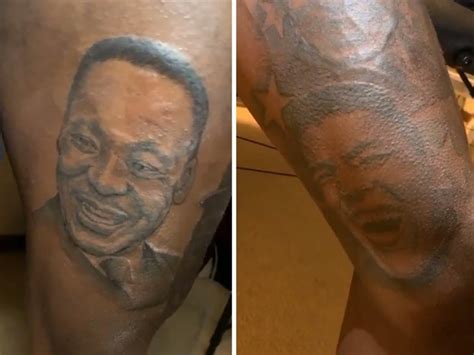 Nfls Dk Metcalf Gets Tattoo Tribute To Black Heroes Mj Mlk Jackie