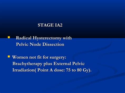 Radiotherapy In Carcinoma Cervix